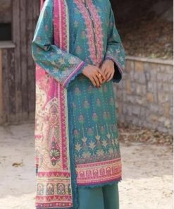 Asim Jofa AJ-21 - 3 Piece Summer Lawn Suit with Digital Printed Shirt, Doria Dupatta & Cotton Trouser