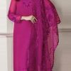 Baroque Chiffon 3 Piece Suit for Women with Embroidered Organza Dupatta – SKU-08