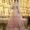 Sobia Nazir SN-630 – Embroidered Bridal Net Maxi with Full Handwork and 4-Side Appliqued Dupatta