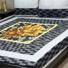 Colorful king size digital bedsheet perfect for Pakistani homes – SKU-12  