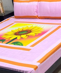 Luxury printed double bed bedsheet with soft cotton touch – SKU-20  