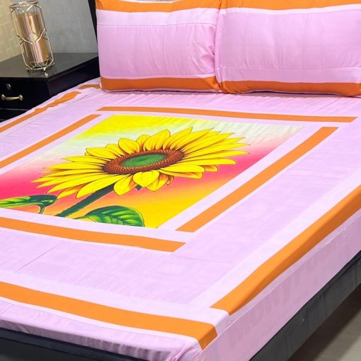 Luxury printed double bed bedsheet with soft cotton touch – SKU-20  