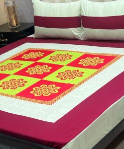 Comfortable king size cotton bedsheet for summer and winter – SKU-19  
