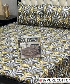 Pure Cotton King Size Bedsheet for Double Bed in Pakistan – Affordable and Soft