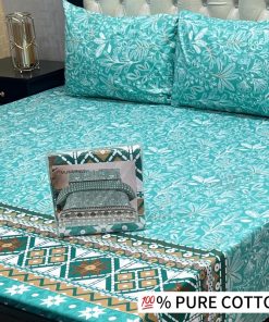 Budget King Size Cotton Bedsheet – 5PCS Double Bed Set – Soft Material