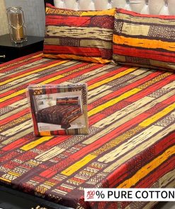 Comfortable Cotton Bedsheet for Double Bed – King Size 97x95 – Cheap Rate