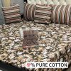 Soft and Durable King Size Bedsheet – Pure Cotton for Double Bed – Pakistan