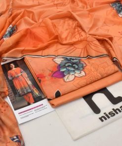 Nishat NT-202 | 3 Piece Unstitched Printed Lawn Suit for Women – Summer Comfort & Style