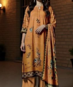 Nishat NT-201 Unstitched 3-Piece Tana Dora Lawn Suit for Women – Digital Printed Lawn with Dupatta and Trouser