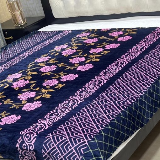 Soft AC Blanket on Double Bed in Pakistan