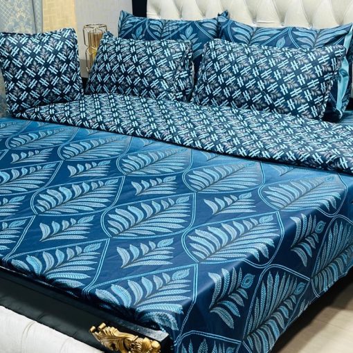 Pakistani Cotton Comforter Set with Fade Resistant Prints