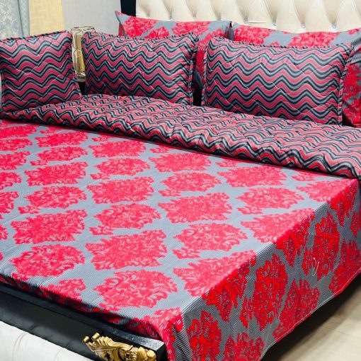 Luxury Cotton Comforter Set with Quilted Pillow Shams