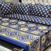7PC Printed Cotton Comforter Set for King Bed in Pakistan
