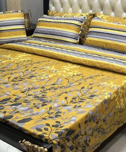 7PC Printed Comforter Set - Cotton | King Size Bedding SKU-29