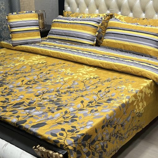 High-Quality Cotton Bedding Set 7 Pieces in Pakistan