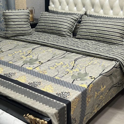 Soft Printed Cotton Comforter Set Ideal for Pakistani Climate