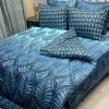 Elegant Prints on King Size Bedsheet and Pillows