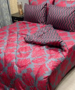 Soft Cotton Bedsheet with Warm Vicky Razai +
