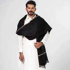 Sapphire Gents Velvet Shawl