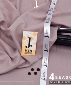 J. Wash & Wear Unstitched Suit for Men in Lite Pink Soft Rosy Color