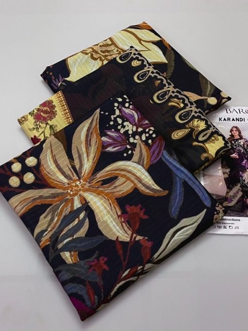 Baroque BR-39 | Bana Dori Karandi 3 Piece Printed Winter Collection