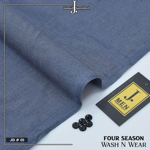 J. Unstitched Wash n Wear Suit – Winter & Summer Wear for Men