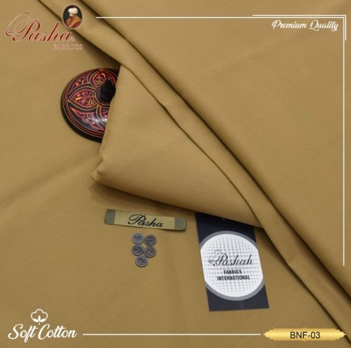 Premium Quality Pasha Cotton Fabric with 4.5 Meter Cutting