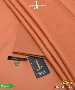 J. Matching Cotton Unstitched Suit for Men