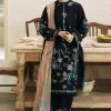 Zara Shahjan ZS-559 3 Piece Embroidered Winter Suit with Dhenak Fabric