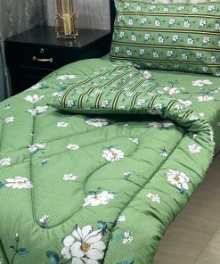 Single Size Printed 3 Pcs Vicky Razai Set | For Premium Single Bed SKU-935