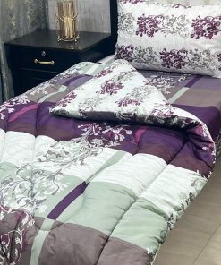 Single Size Printed 3 Pcs Vicky Razai Set | For Premium Single Bed SKU-939