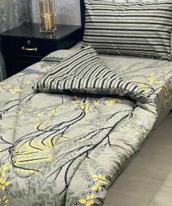 Single Size Printed 3 Pcs Vicky Razai Set | For Premium Single Bed SKU-934