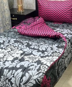 Single Size Printed 3 Pcs Vicky Razai Set