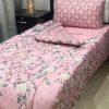 Single Size Printed 3 Pcs Vicky Razai Set | For Premium Single Bed SKU-929