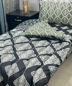 Single Size Printed 3 Pcs Vicky Razai Set | For Premium Single Bed SKU-919