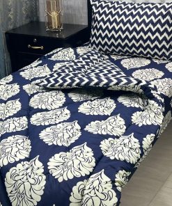 Single Size Printed 3 Pcs Vicky Razai Set | For Premium Single Bed SKU-931