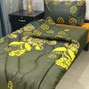 Single Size Printed 3 Pcs Vicky Razai Set | For Premium Single Bed SKU-941