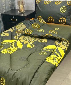 Single Size Printed 3 Pcs Vicky Razai Set | For Premium Single Bed SKU-941