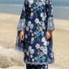Asifa & Nabeel AN-556 embroidered digital printed shirt