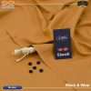 Bronze Khaadi Unstitched Suit for Men – Wash & Wear Fabric for All Seasons