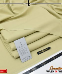 J. men’s unstitched winter suit with soft wash and wear texture