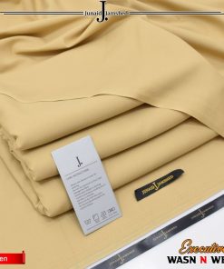 Premium J. wash and wear unstitched suit for men in winter tones