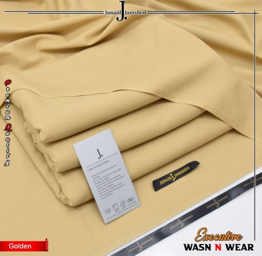 Premium J. wash and wear unstitched suit for men in winter tones