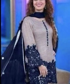 Aisling AS-02 2 Piece Embroidered Winter Suit in Premium Dhanak Fabric