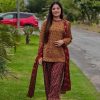 Bonanza Satrangi Allover Linen Fabric Outfit for Stylish Ladies
