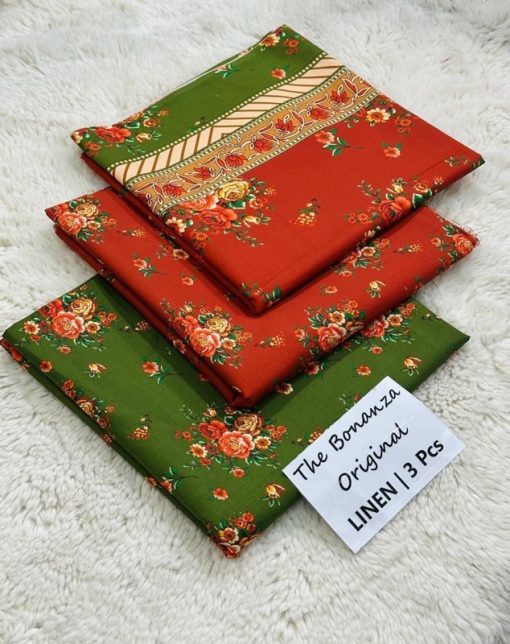 Bonanza Satrangi Linen Winter Wear for Elegant Women Fashion