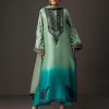 Silk 3 Piece Digital Printed Outfit for Women