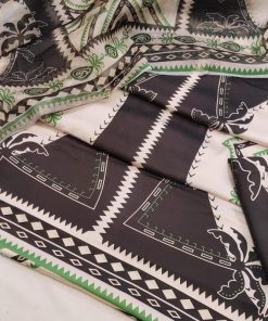 Women Silk Suit with Dupatta and Trouser Set