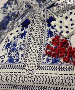Silk 3 Piece Suit for Women Unstitched Collection
