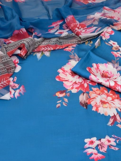 Elegant Women Silk 3 Piece Fashion Collection
